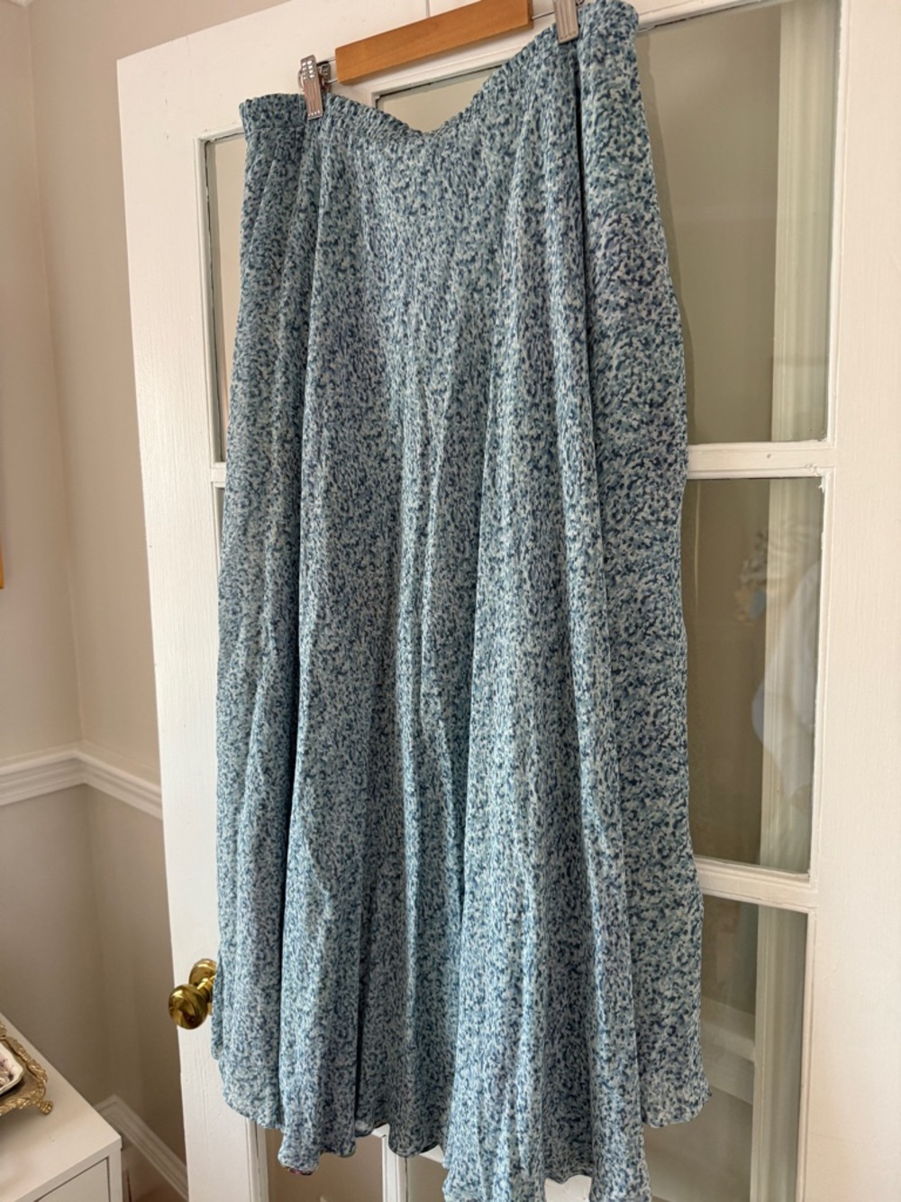 Reversible Floral Maxi Skirt - Picture 2 of 7